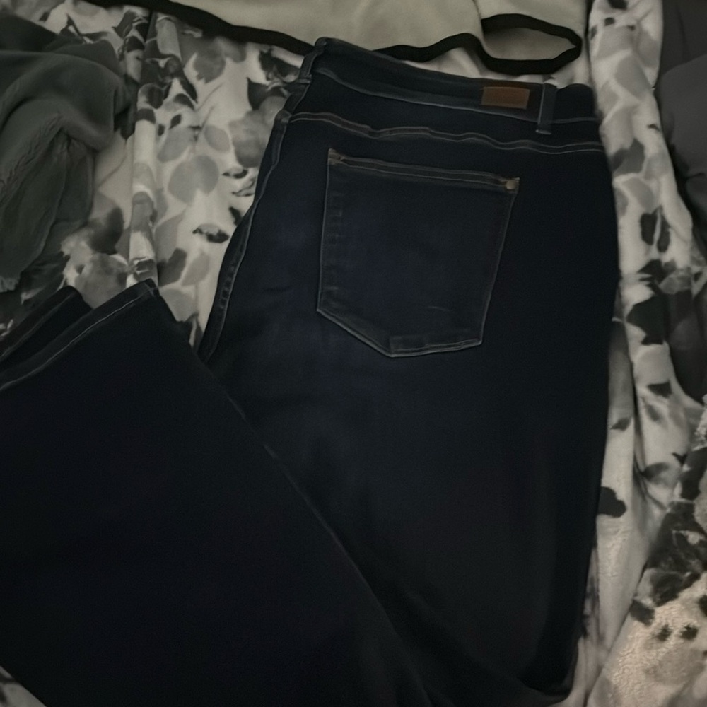 Judy Blue Boot Cut Mid-Rise Dark Wash Jeans Size 24 plus size